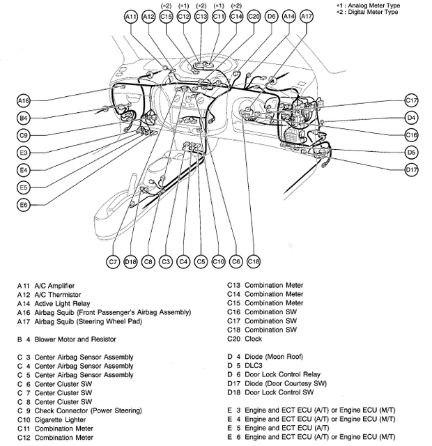 Toyota wiring diagrams schematics