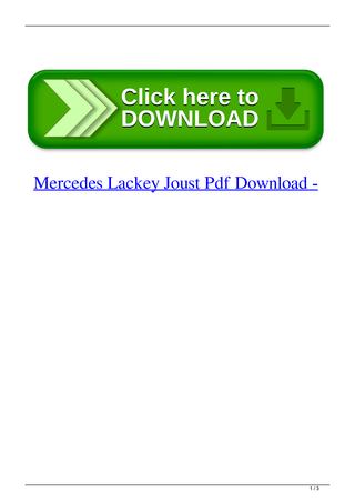 Free Download Mercedes Lackkey Joust Series